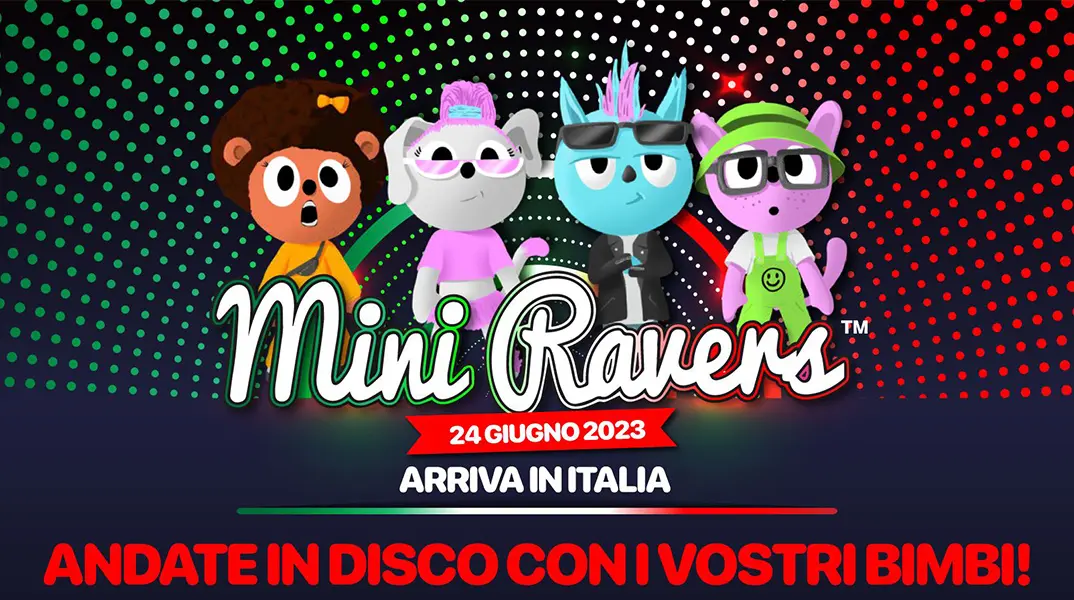Mini Ravers, Angelo Mazzone e disco (dalle 16:30)
