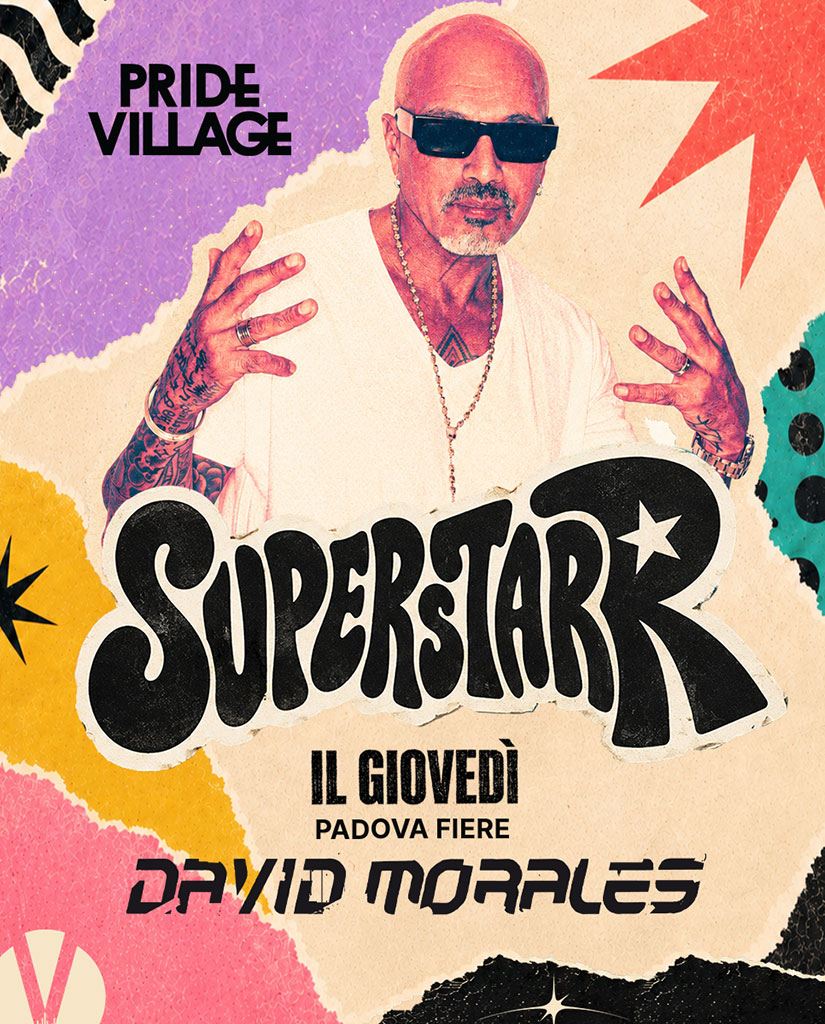SUPERSTARR, IL GIOVEDI HOUSE con DAVID MORALES special guest dj