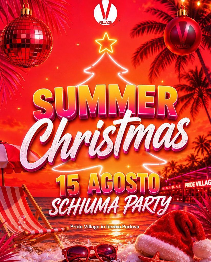 SCHIUMA PARTY di Ferragosto e tre piste disco